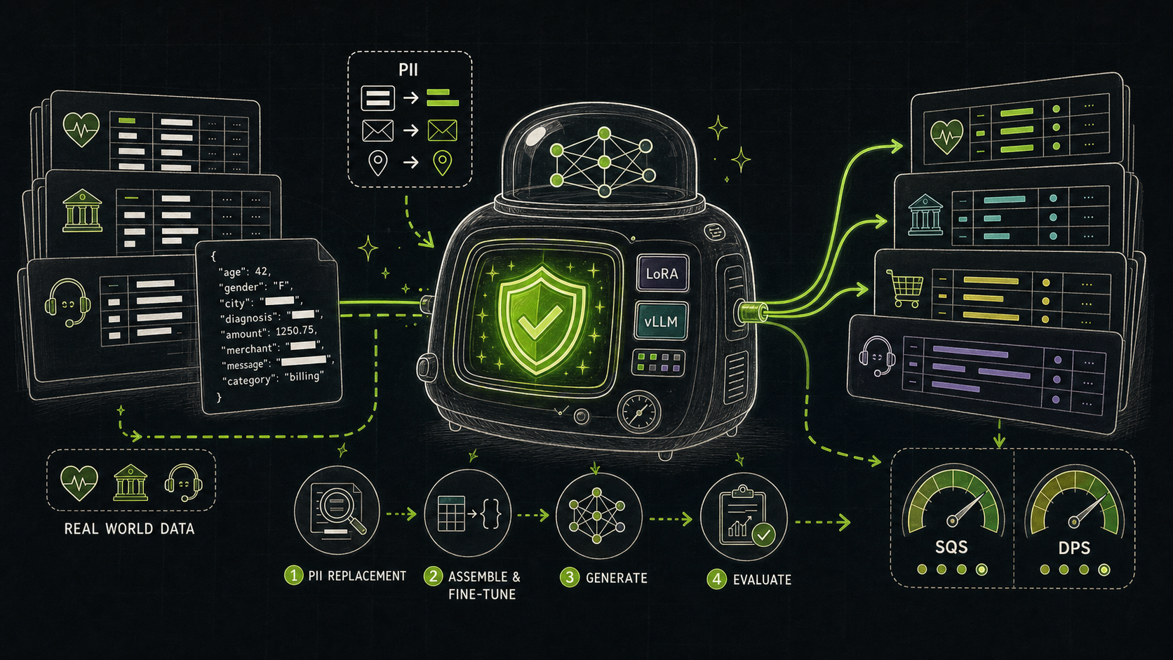 From real world data to a safe, synthetic version for AI